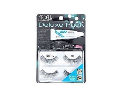 Ardell Deluxe Edition Kuenstliche Wimpern Schwarz, 2er-Pack