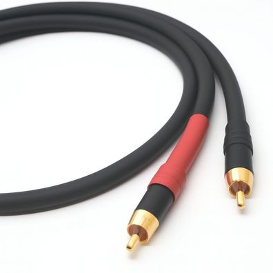Sommercable -Stratos- Referenz Cinchkabel - OFC class 6 - Carbon
