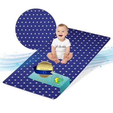 Best For Kids 60x120 Baby- und Kinderbettmatratze klappbar aus hochwertigem Schaum