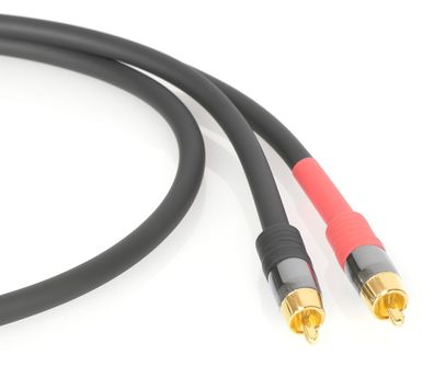 Sommercable -Carbokab 225- Referenz Cinchkabel - OFC class6N - Carbon