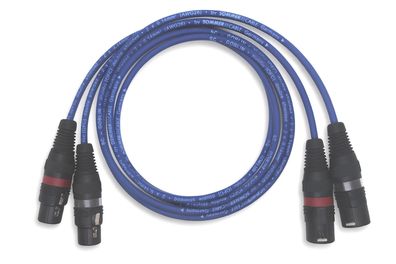 Sommercable -Goblin- Profi XLR-Kabel - kompakt & klangstark - Blau