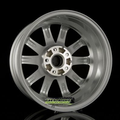 4x Autec Typ S - Skandic brillantsilber 6.5x16 ET20 - LK4/108 ML65.1 Felge Alu