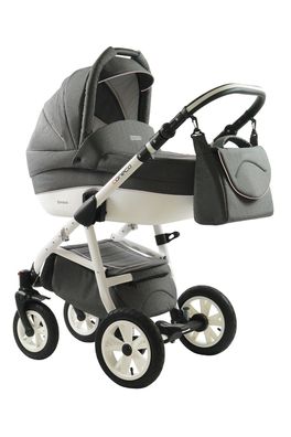 Best For Kids Comodo 3-in-1 Kombikinderwagen mit Buggy, Tragetasche & Zubehör, Grau