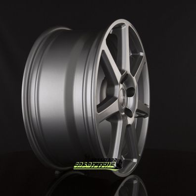 4x Autec Typ TL - Tallin titansilber 7.5x17 ET40 - LK5/100 ML60.1 Felge Alu