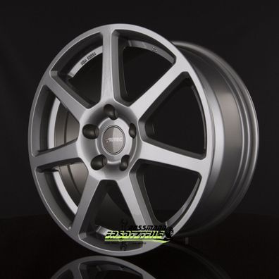 4x Autec Typ TL - Tallin titansilber 7.5x17 ET40 - LK5/112 ML70 Felge Alu