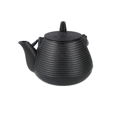 Gusseisen Luftbefeuchter 2,5L Schwarz – nachhaltiger Kamin Verdampferkessel