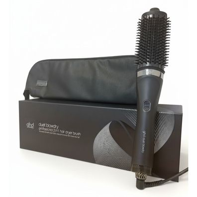 ghd Duet Blowdry Rundbürstenföhn Schwarz - 2-in-1 Heißluftbürste & Haarglätter
