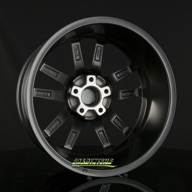 4x Borbet W mistral anthracite glossy 7x17 ET48 - LK5/112 ML72.5 Felge Alu