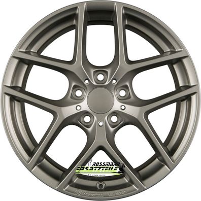 4x Borbet Y titan matt bis 18-Zoll BMW 7.5x17 ET37 - LK5/120 ML72.5 Felge Alu