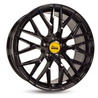 4x MAM Felgen Rs4 7,5jx17 5/108 Et45 72,6 Black Painted