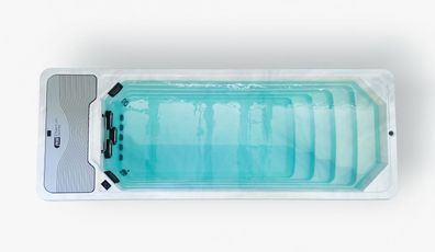 Platinum Spas Chronos Pro Mini-Pool 600x225x150cm Swim Spa Turbine Swimspa