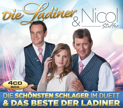 MCP Die Ladiner & Nicol Stuffer Die schönsten Schlager im Duett 4er CD Volksmusik