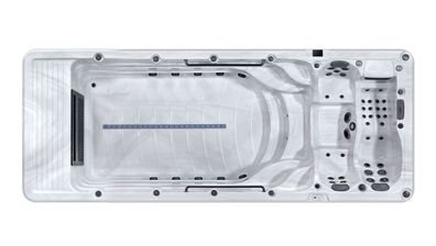 Platinum Spas Zelus Swim Spa V3 570x225x150cm River Jet System inkl. Thermoabdeckung