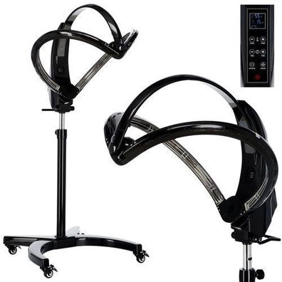 Professionelle Infrarot-Trockenhaube mit Stativ für intensive Haarpflege