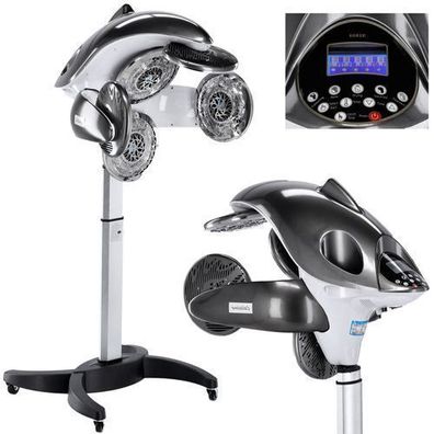 Infrarot-Trockenhaube Kallisto mit Stativ – Pflege & Regeneration für Haar