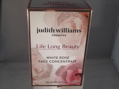 Judith Williams Life Long Beauty White Rose Face Concentrate