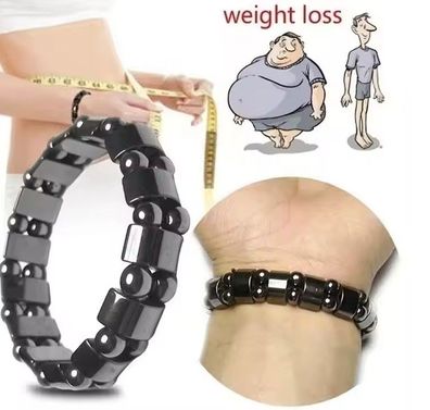 Natural Black Galle Stone Magnetfeld Therapie Armband Gesundheit wesen Gewichts