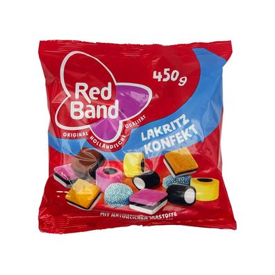 Red Band Lakritz Konfekt Family Beutel 450g