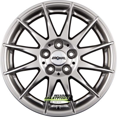 4x Ronal R54 decor-titan 8x19 ET21 - LK5/112 ML66.5 Felge Alu