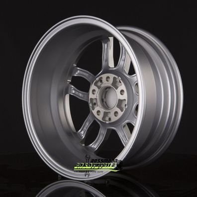 4x Autec Typ MC - Mercador brillantsilber lackiert 7.5x18 ET44 - LK5/112 ML66.5