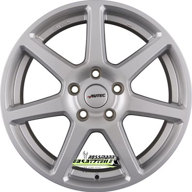 4x Autec Typ TE - Tallin ECE brillantsilber lackiert 7.5x18 ET39 - LK5/114.3 ML66.1