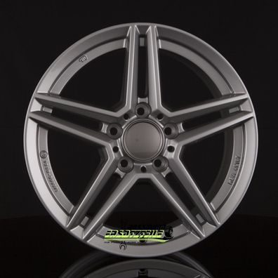 4x Rial M10 metal-grey 7x17 ET44.5 - LK5/112 ML66.5 Felge Alu