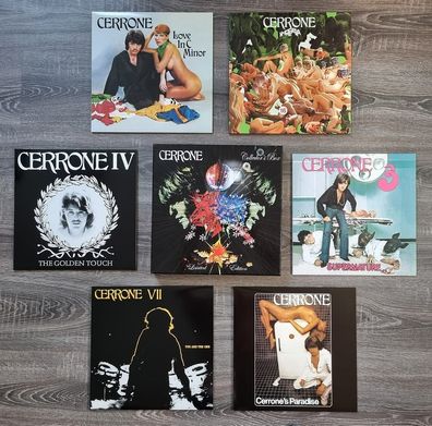 Cerrone - Collector Box ( 7 x Vinyl, LP, 45 RPM ) MINT