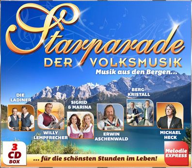MCP Starparade der Volksmusik CD Schlager Volksmusik