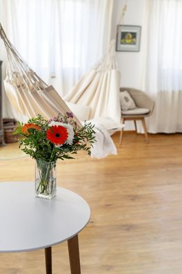 La Siesta Modesta Latte - Kingsize- Hängematte aus Biobaumwolle, natur weiß Hän