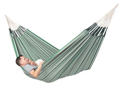 La Siesta Modesta Agave - Kingsize- Hängematte aus Biobaumwolle, grün Hängematt