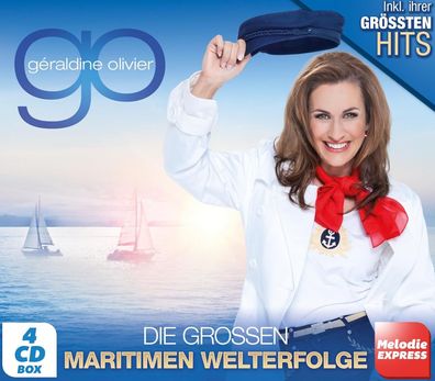 Géraldine Olivier Die großen maritimen Welterfolge CD MCP Schlager Volksmusik