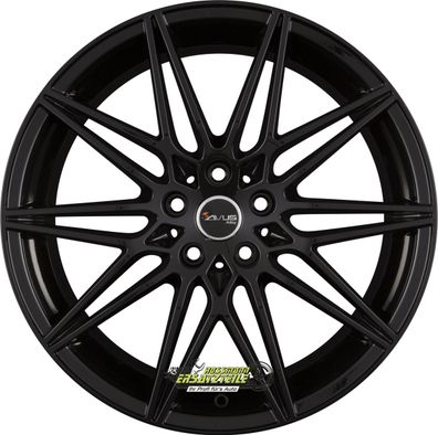 2x Avus Racing AC-MB5 black 8.5x20 ET33 - LK5/120 ML72.6 Felge Alu