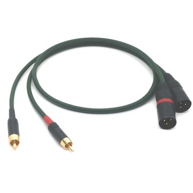Sommercable -Albedo- Referenz Adapterkabel - Cinch auf XLR-Stecker - OFC