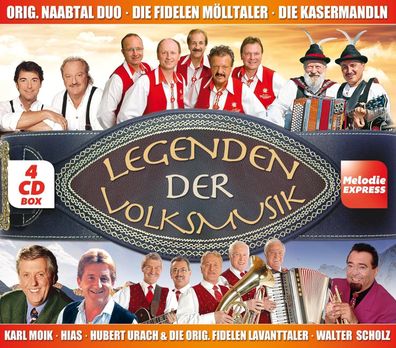 MCP Legenden der Volksmusik CD Schlager Moik Scholz Kasermandln Mölltaler