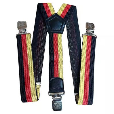 Hosenträger Deutschland starke Y Hosenträger 40 mm breit mit starke Krallenclips