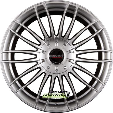 2x Borbet CW3 sterling silver 9x20 ET51 - LK6/120 ML74.6 Felge Alu