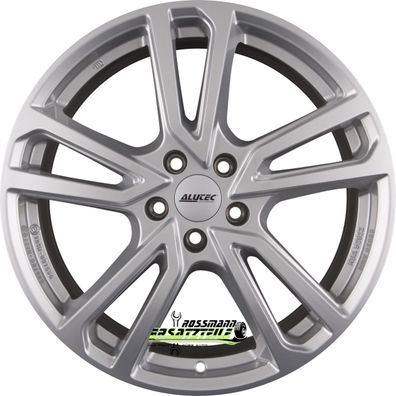 4x Alutec Tormenta polar-silber 7x17 ET45 - LK5/112 ML57.1 Felge Alu