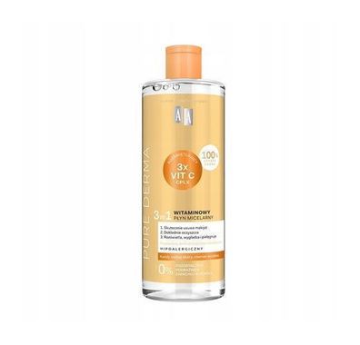 AA Pure Derma, Vitaminisiertes Mizellenwasser, 500 ml