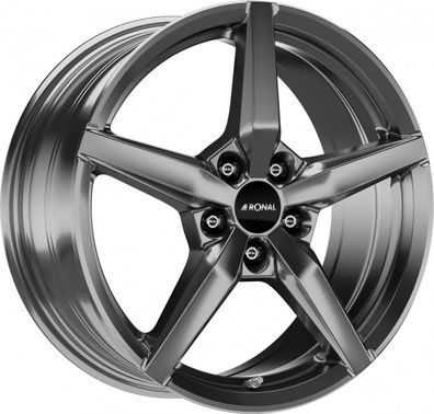 4x Ronal R69 magnetic grey 8x18 ET25 - LK5/112 ML66.5 Felge Alu