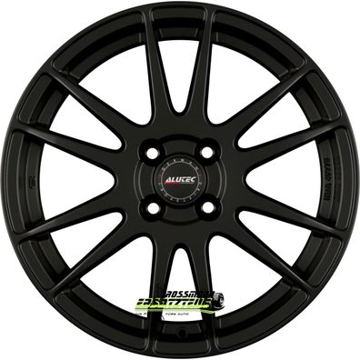 4x Alutec Monstr racing-schwarz 8.5x18 ET40 - LK5/114.3 ML70.1 Felge Alu