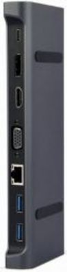 Gembird USB Typ-C 9-in-1-Dockingstation