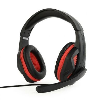 Gembird GHS-03 Gaming Schwarz/Rot