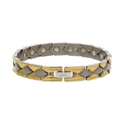 JuwelmaLux Magnetarmband Titan, teils vergoldet JL49-03-0014