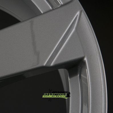 4x Rial Kodiak graphit 8x18 ET47 - LK5/112 ML66.6 Felge Alu