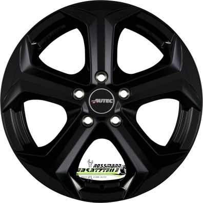 4x Autec Typ X - Xenos schwarz matt 9x20 ET45 - LK5/120 ML65.1 Felge Alu