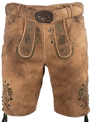 Lederhose Gottfried sandstein grün Keder