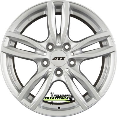 4x ATS Evolution polar-silber 7x18 ET45 - LK5/112 ML57.1 Felge Alu