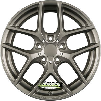 4x Borbet Y titan matt bis 18-Zoll BMW 8x18 ET43 - LK5/120 ML72.5 Felge Alu