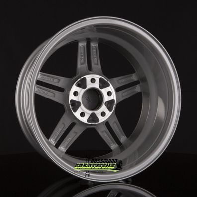 4x Rial M10 metal-grey 9x18 ET52.5 - LK5/112 ML66.5 Felge Alu