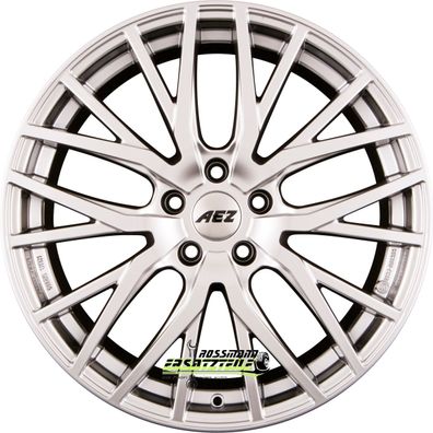 4x AEZ Panama high gloss 8.5x19 ET56 - LK5/108 ML63.4 Felge Alu